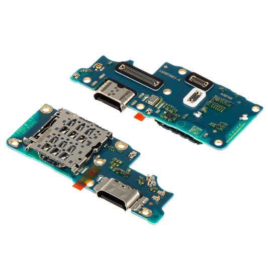 Board with Charging Connector - Microphone - SIM Reader Module Realme 12+ / 12, Service Pack 621024000075